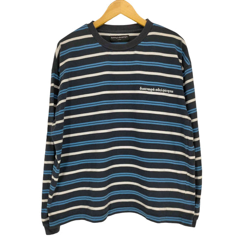 ディアスポラスケートボーズ Diaspora Skateboards 23AW Stripe L/S Top メンズ JPN:L