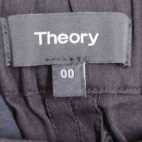 セオリー theory リネンレーヨン テーパードパンツ レディース 00