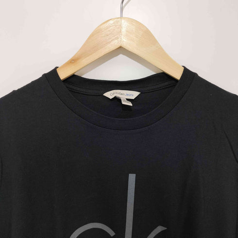 カルバンクラインジーンズ Calvin Klein Jeans フロントロゴプリント クルーネックTシャツ メンズ import:L