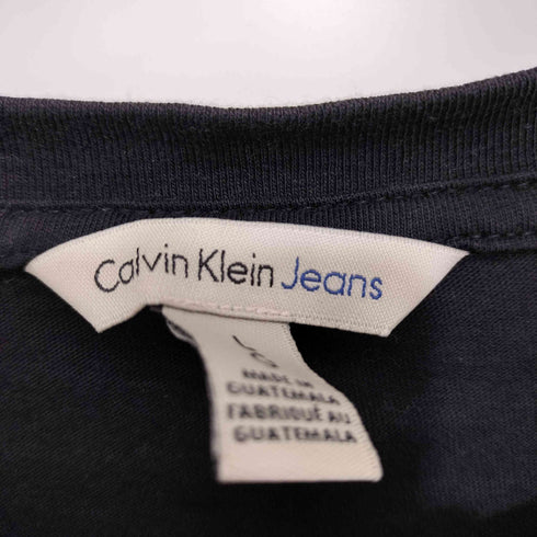 カルバンクラインジーンズ Calvin Klein Jeans フロントロゴプリント クルーネックTシャツ メンズ import:L