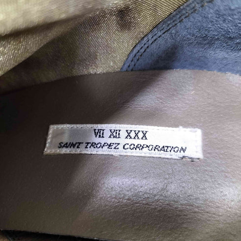 セブントゥエルブサーティ VII XII XXX SEVEN TWELVE THIRTY スエード サイドジップロングブーツ レディース 37