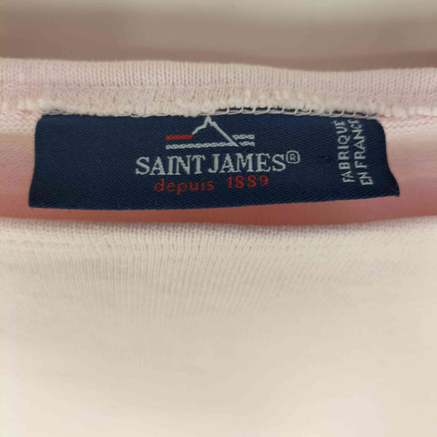 セントジェームス SAINT JAMES フランス製 ボートネックカットソー バスクシャツ レディース F:3
