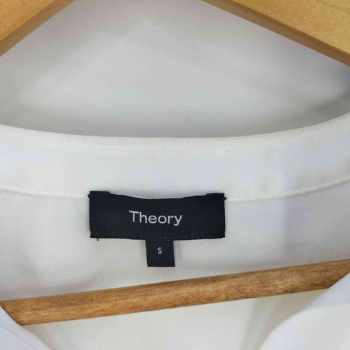 セオリー theory ウォッシャブル スキッパーネックブラウス レディース import:S