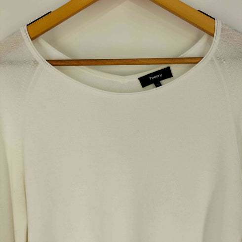 セオリー theory CREPE KNIT ウォッシャブル パススリーブクレープニット レディース import:S