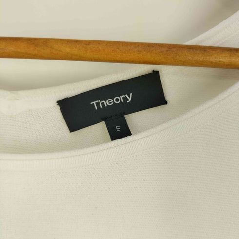 セオリー theory CREPE KNIT ウォッシャブル パススリーブクレープニット レディース import:S