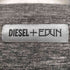 ディーゼル DIESEL 肩ジップデザイン霜降りTシャツ メンズ JPN:M