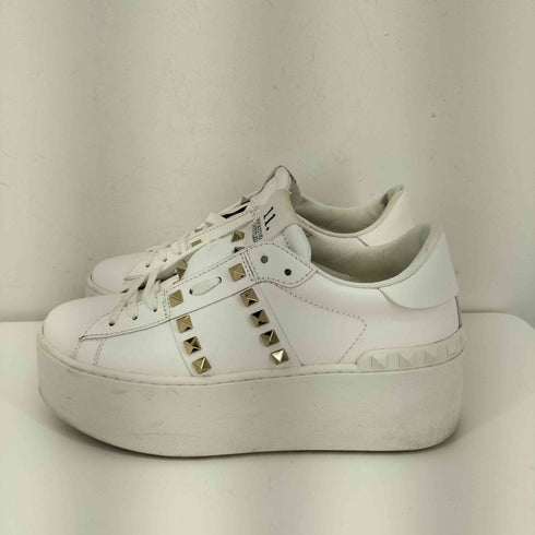 ヴァレンティノガラヴァーニ VALENTINO GARAVANI ROCKSTUD ロックスタッズ アンタイトルド フラットフォームスニーカー レディース 37