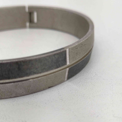 JACOB JENSEN SV925刻印 デザインシルバーバングル メンズ