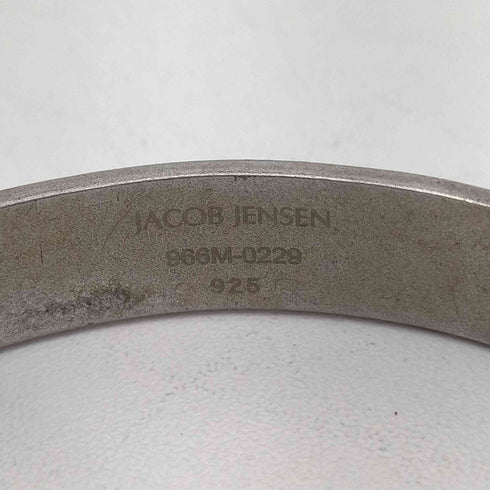 JACOB JENSEN SV925刻印 デザインシルバーバングル メンズ