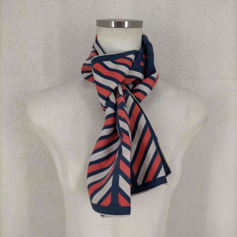 ランバン LANVIN 総柄シルクスカーフ レディース