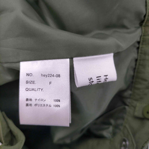 ヘイライフストア Hey life store 2way military pants レディース FREE