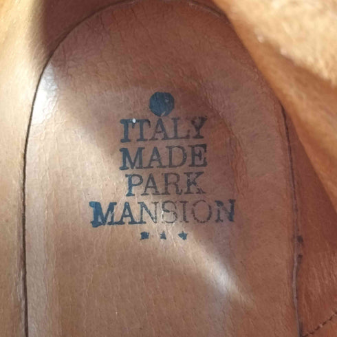 ITALY MADE PARK MANSION レザーロングブーツ レディース 37 1/2