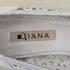 ダイアナ DIANA ポインテッドトゥ パンチングカット ハイヒールパンプス レディース 24 1/2