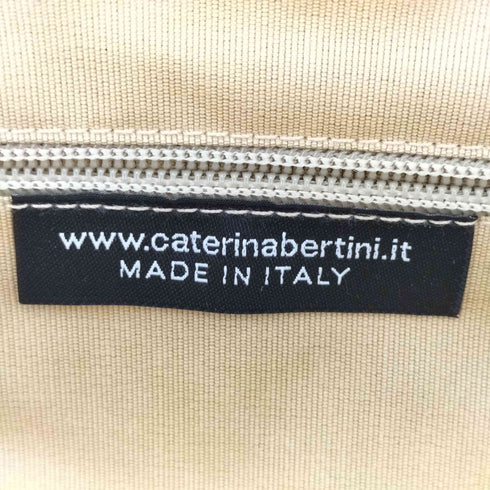 caterinabertini カゴ クラッチバック レディース