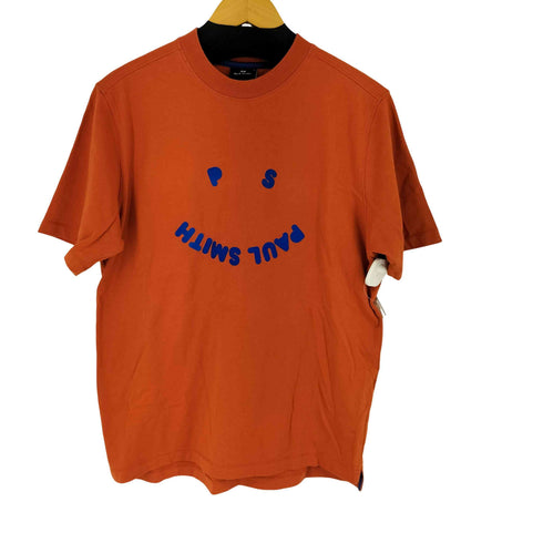 ピーエスポールスミス PS Paul Smith Happy オーガニックコットンTシャツ メンズ JPN:L