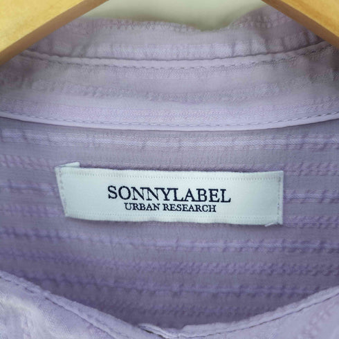 アーバンリサーチサニーレーベル URBAN RESEARCH Sonny Label シアーストライプオーバーシャツ レディース FREE