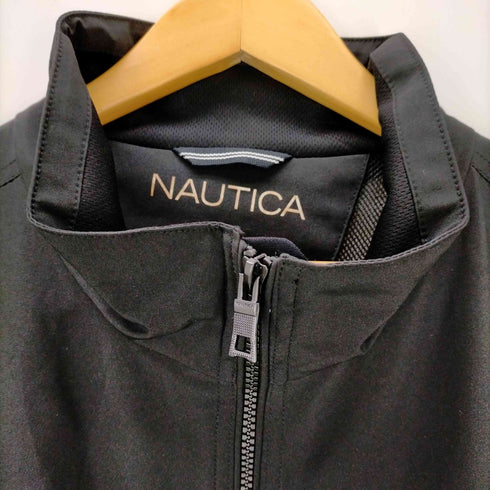 ノーティカ NAUTICA Stretch Jacket Mens Size 2XT Black Quilt Lined Water Resistant トラックジャケット メンズ JPN:XL