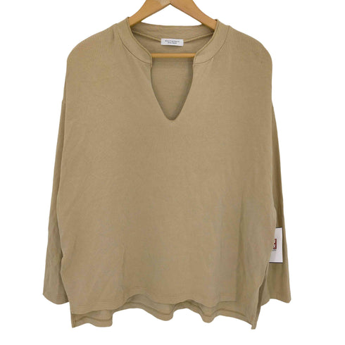 ビューティーアンドユースユナイテッドアローズ BEAUTY & YOUTH UNITED ARROWS 20aw ミニ裏毛スキッパーロングスリーブ/スウェット レディース