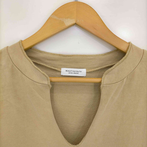 ビューティーアンドユースユナイテッドアローズ BEAUTY & YOUTH UNITED ARROWS 20aw ミニ裏毛スキッパーロングスリーブ/スウェット レディース