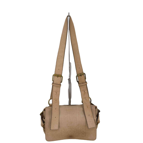 ヴィヴィアンウエストウッドアクセサリー Vivienne Westwood Accessories オーブ型押し アコード フラップレザーショルダーバッグ レディース
