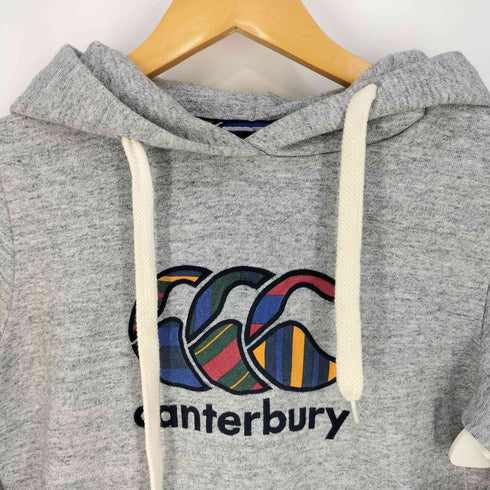 カンタベリー CANTERBURY ロゴ刺繍 プルオーバーパーカー レディース import:M