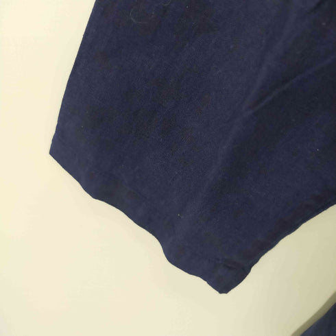 ネストローブ nest Robe UpcycleLino 天然染め ハイネック2wayブラウス レディース FREE