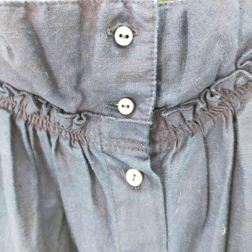 ネストローブ nest Robe UpcycleLino 天然染め ハイネック2wayブラウス レディース FREE