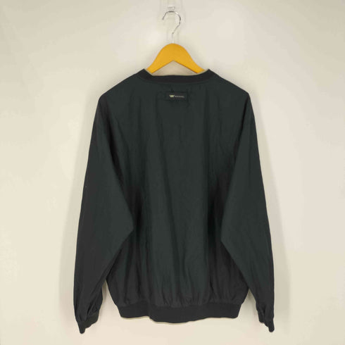 WEDGE リバーシブル リップストップ Vネックポリスウェット メンズ import:L