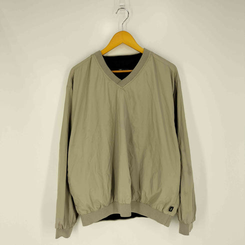 WEDGE リバーシブル リップストップ Vネックポリスウェット メンズ import:L
