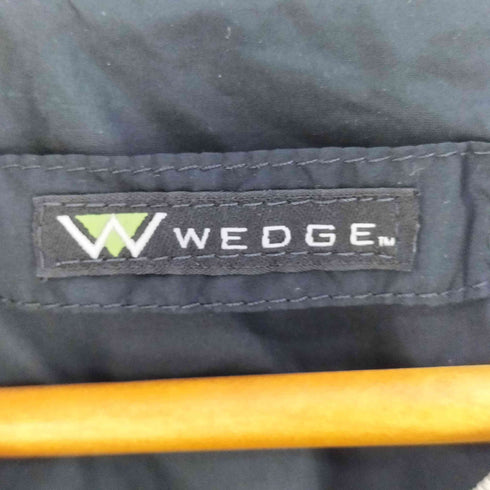 WEDGE リバーシブル リップストップ Vネックポリスウェット メンズ import:L