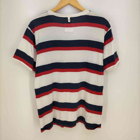 ビズビム VISVIM ボーダークルーネックポケットTシャツ メンズ