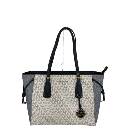 マイケルコース Michael Kors Voyager Medium Color-Block Logo Tote Bag MKシグネチャ ボイジャーミディアムカラーブロック レディース