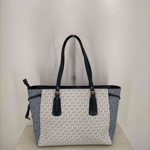 マイケルコース Michael Kors Voyager Medium Color-Block Logo Tote Bag MKシグネチャ ボイジャーミディアムカラーブロック レディース