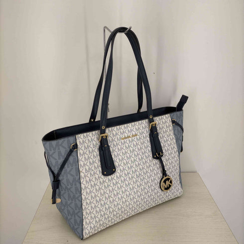 マイケルコース Michael Kors Voyager Medium Color-Block Logo Tote Bag MKシグネチャ ボイジャーミディアムカラーブロック レディース