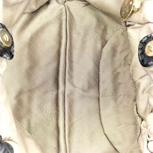 TAKEO NISHIDA クロコ型押し ハンドバッグ レディース