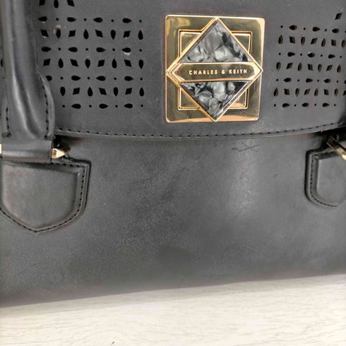 チャールズキース CHARLES & KEITH パンチングカット 2wayショルダーハンドバッグ レディース