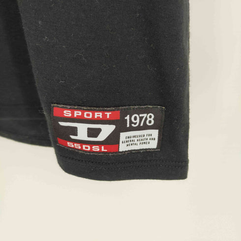 ディーゼル DIESEL フロントプリントカットソー ロゴプリント レディース import:XS