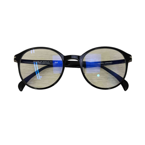 ユナイテッドアローズ UNITED ARROWS RELAX AT HOME ボストンフレーム メガネ メンズ 50□20-145