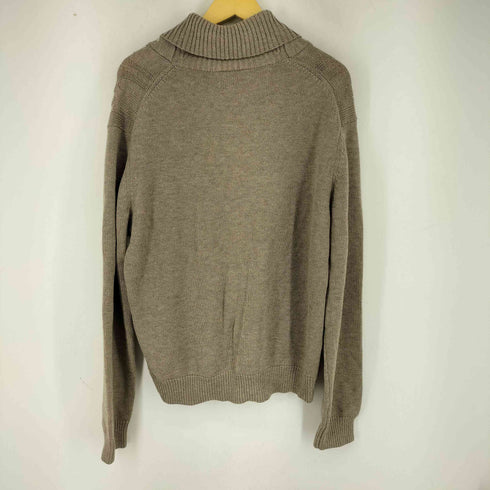 TOSCANO ショールカラー ケーブルニット レディース JPN:XXL