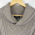 TOSCANO ショールカラー ケーブルニット レディース JPN:XXL