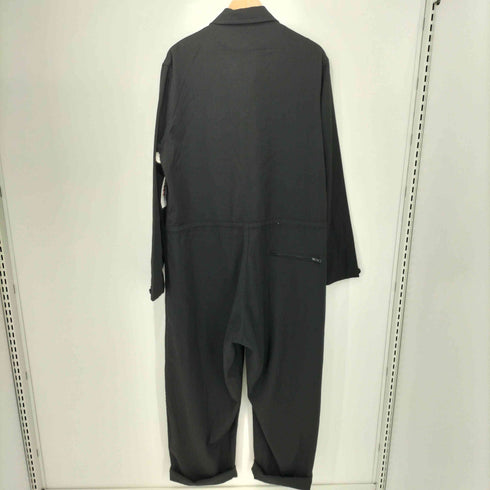 ヨウジヤマモトプールオム Yohji Yamamoto POUR HOMME 13AW 100番 ウールギャバ ジャンプスーツ オーバーオール つなぎ メンズ 2