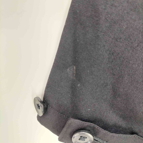 ヨウジヤマモトプールオム Yohji Yamamoto POUR HOMME 13AW 100番 ウールギャバ ジャンプスーツ オーバーオール つなぎ メンズ 2