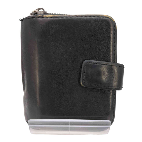 ヨウジヤマモト Yohji Yamamoto カードケース付き ラウンドジップ二つ折り財布 メンズ