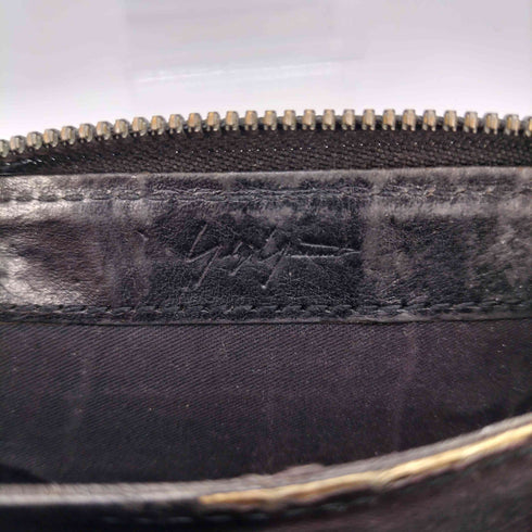 ヨウジヤマモト Yohji Yamamoto カードケース付き ラウンドジップ二つ折り財布 メンズ