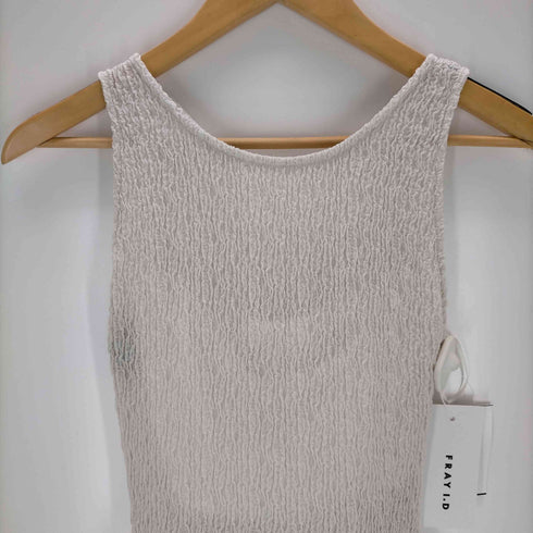 フレイアイディー FRAY I.D バックリボンカットコンビワンピース レディース 0