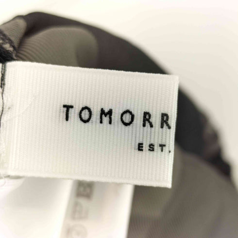 トゥモローランド TOMORROWLAND ブロックチェック レーヨンワイドパンツ レディース JPN:34