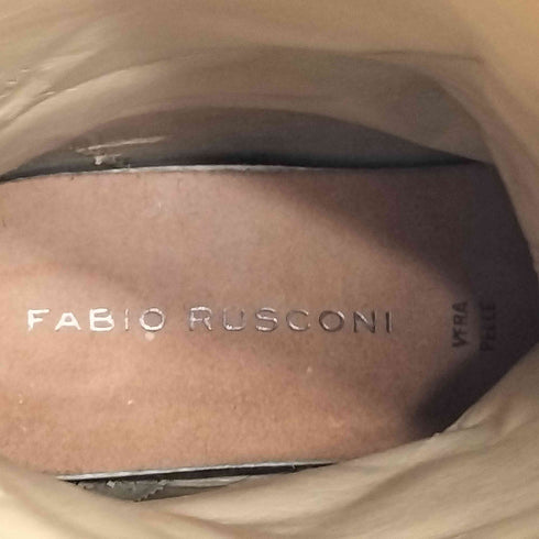 ファビオルスコーニ FABIO RUSCONI スウェードロングブーツ レディース EUR:36
