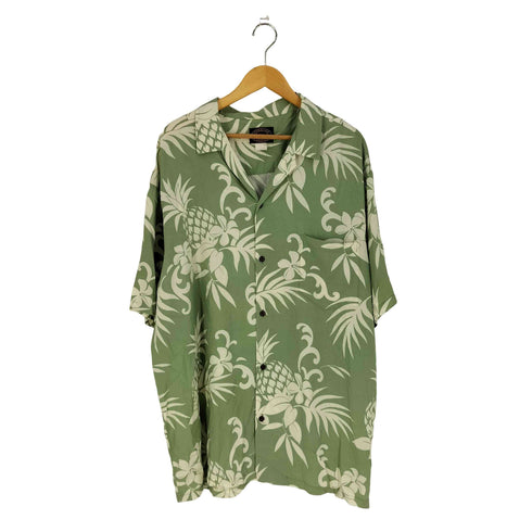 ハワイアンリザーブ HAWAIIAN RESERVE ハワイ製 レーヨン アロハシャツ メンズ 2XL
