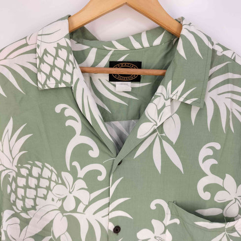 ハワイアンリザーブ HAWAIIAN RESERVE ハワイ製 レーヨン アロハシャツ メンズ 2XL