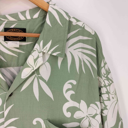 ハワイアンリザーブ HAWAIIAN RESERVE ハワイ製 レーヨン アロハシャツ メンズ 2XL